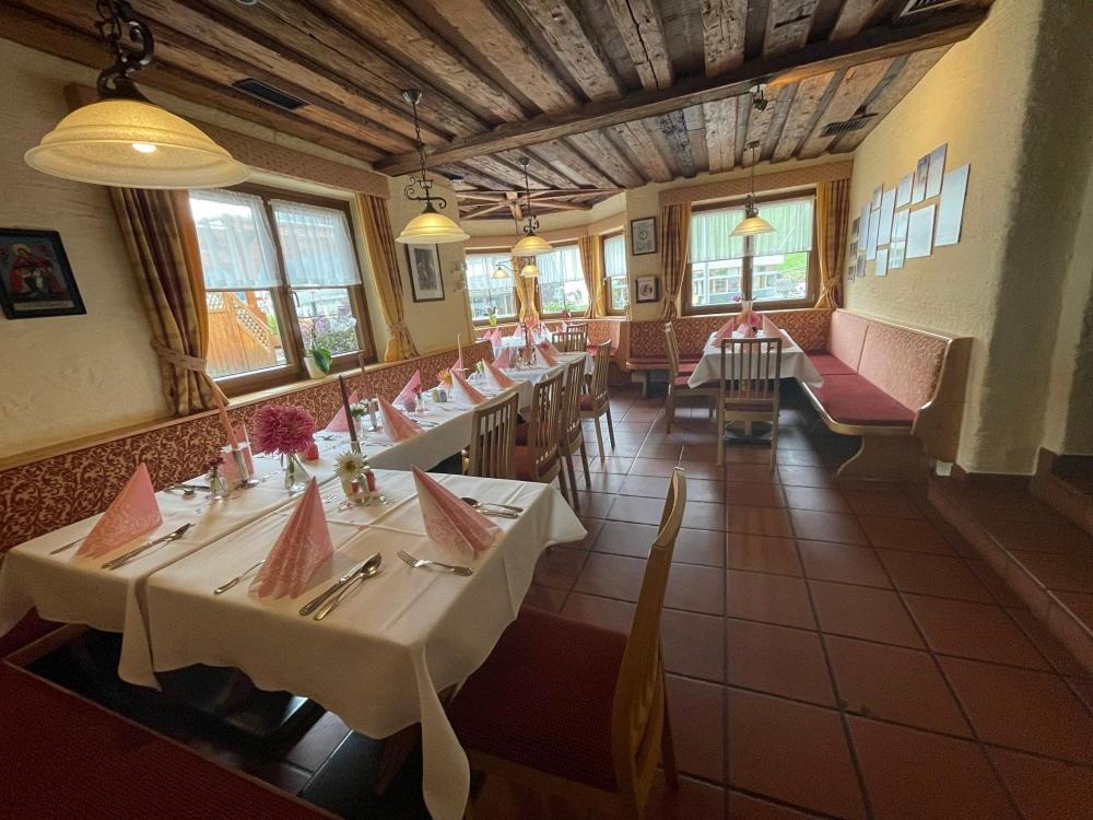 באד קליניקירשהיים Restaurant-Pension Dorfwirt מראה חיצוני תמונה