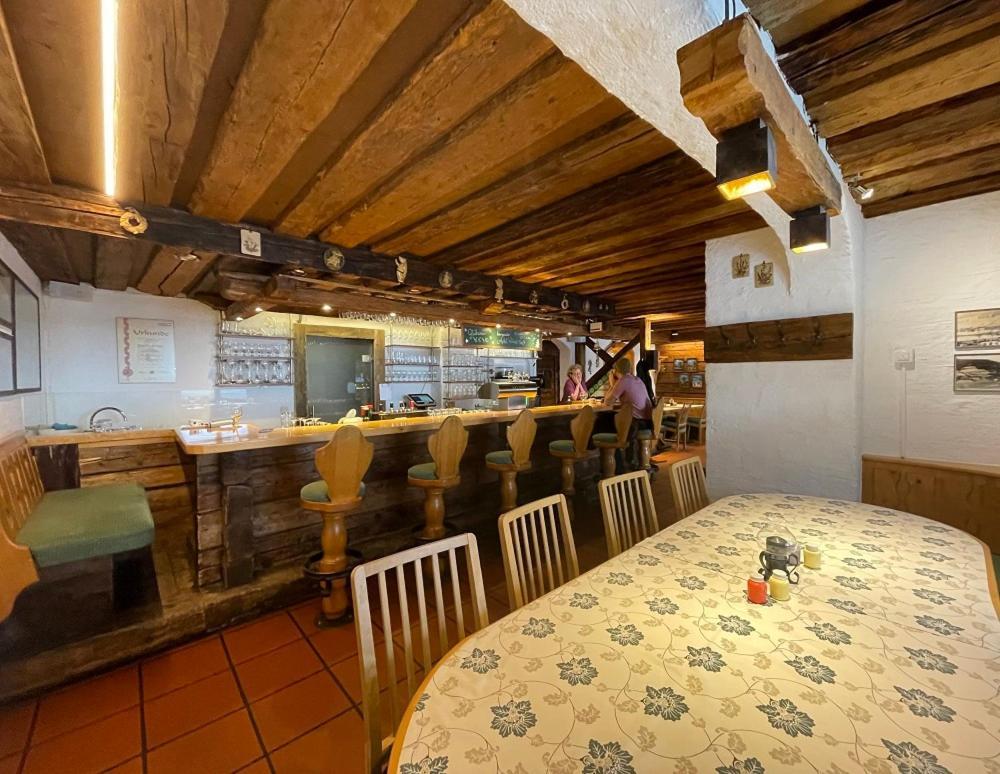 באד קליניקירשהיים Restaurant-Pension Dorfwirt מראה חיצוני תמונה